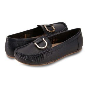 ✨Moving Sale✨Alexis Bendel Slip On Black Loafers Size 8 NWOB